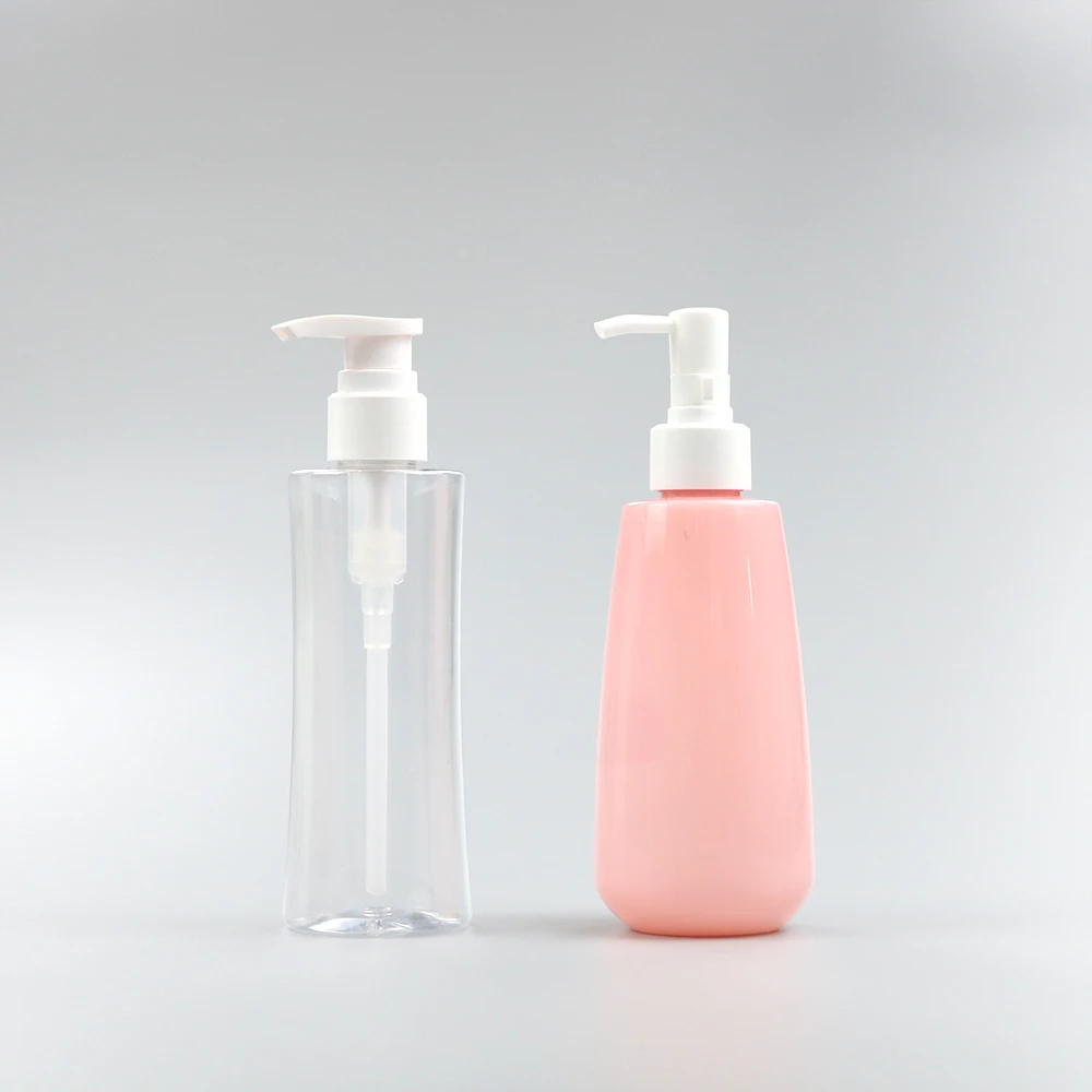 Custom Color 200ml 250ml 300ml 500ml Cosmetic Packaging 100% PCR PET Plastic Pump Lotion Empty Refillable Bottles for Body