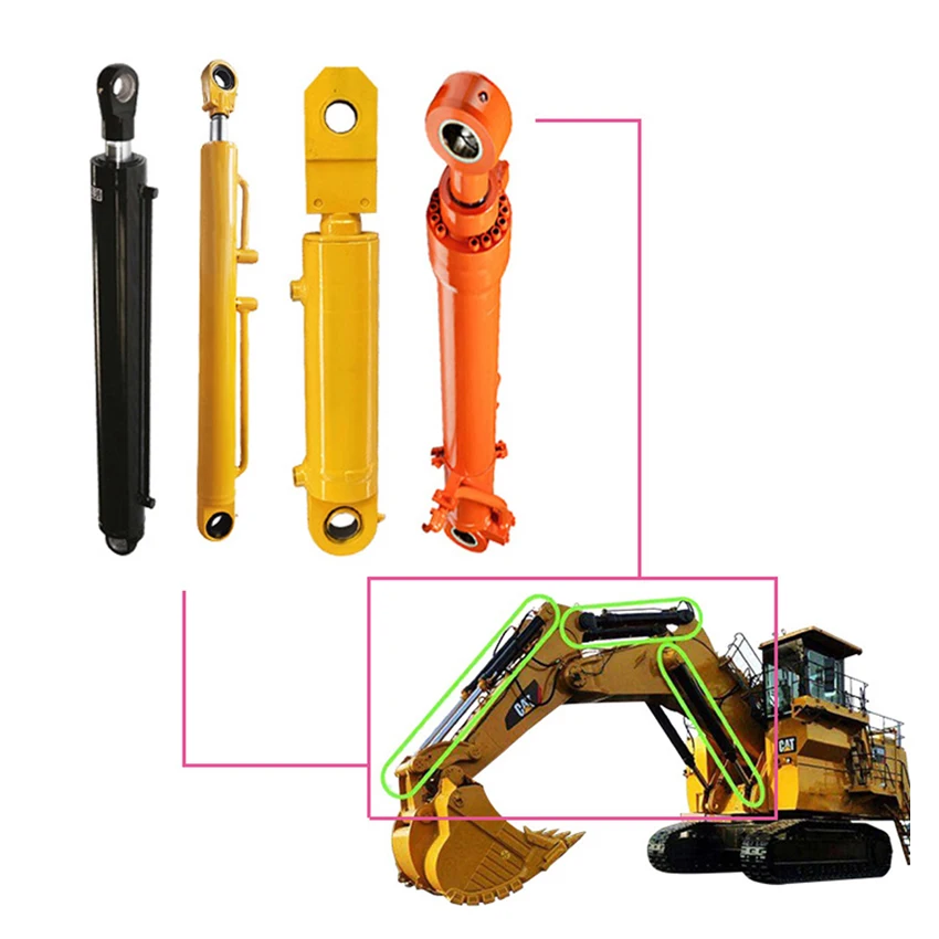  Прямая продажа с фабрики Высокое качество Dx225 Zaxis200-3 цилиндр рукоятки дешевая цена по прейскуранту завода экскаватор Pc60