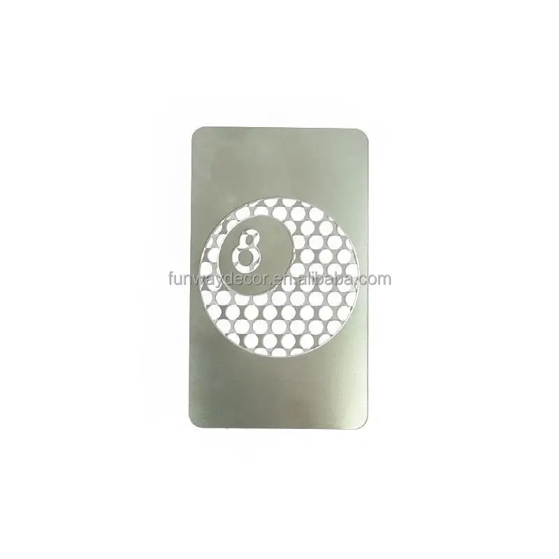 Wholesale Stainless Steel Compact and Portable Grinder Card Ideal for On-the-Go Grinding of Herbs and Tobacco Pocket Grider Card