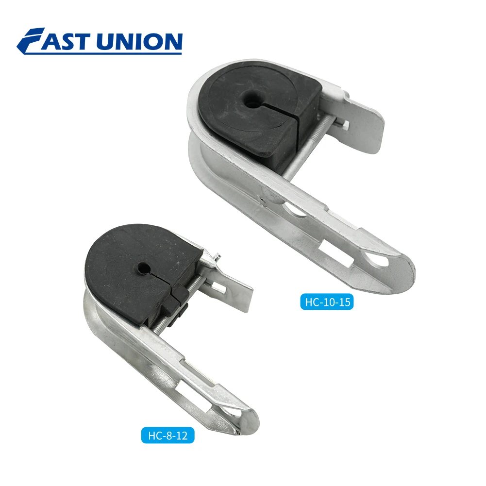 Best outdoor self supporting Jtype 5-20mm bridge tension clamp for round cable j hook adss suspension clamp