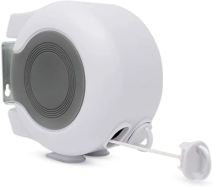 Бесплатный образец Amazon, двухрядные линии для стирки одежды, 13 м, выдвижная сушилка из ПВХ для дома и улицы