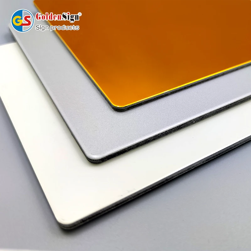 Popular 3mm 4mm Panel ACM Aluminum composite panel ACP for wall cladding