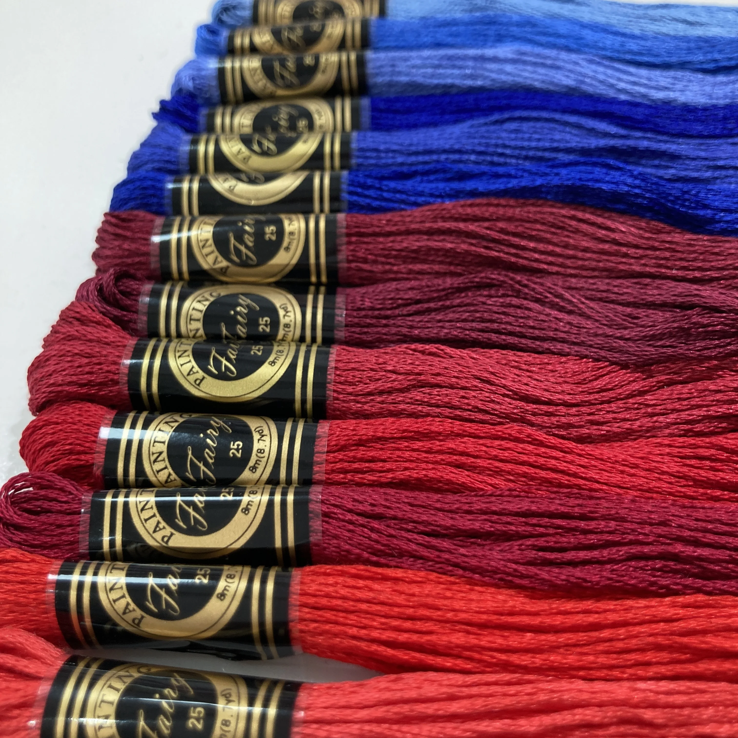 Good Quality Hand Embroidery Kit Embroidery Threads Thread Cross Stitch Cotton 50 Colors and 100 Colors