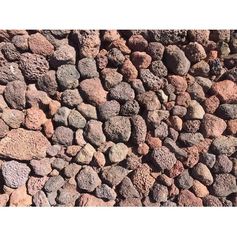 electric barbecue grill with lava rock