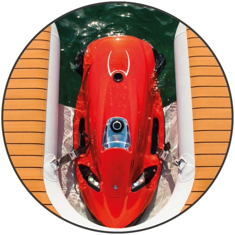 C Shape Inflatable Motorboat Platform Yacht Seabob Dock Platform Swim Pool