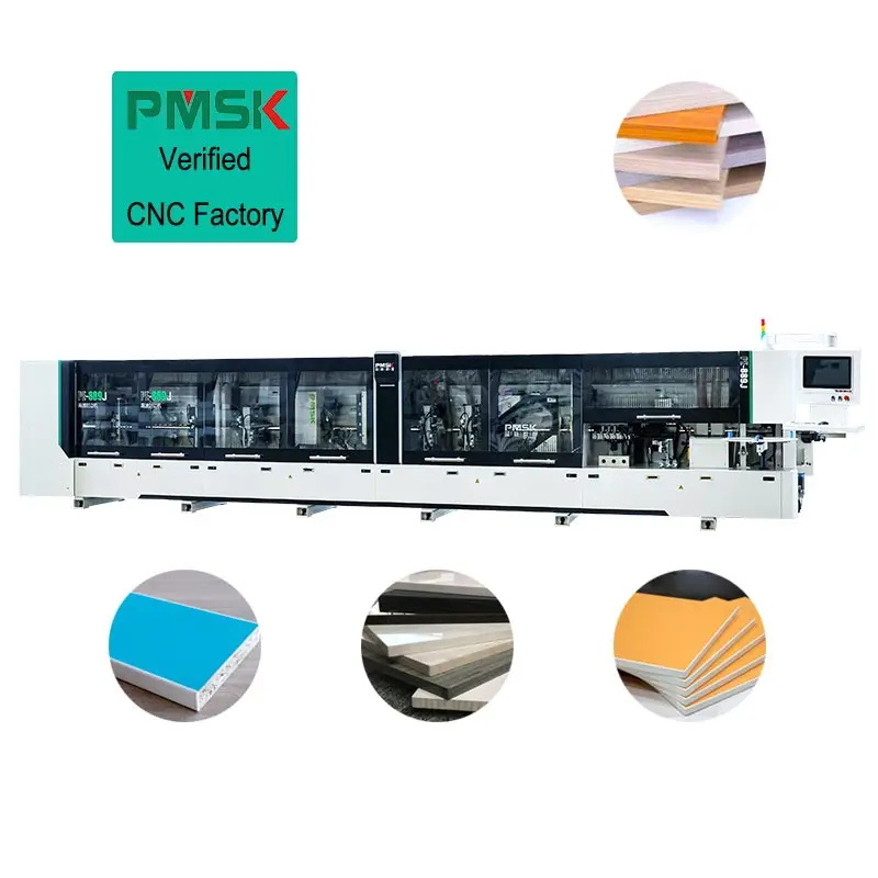 Automatic Edge Banding Machine For Wood Mdf Plywood Furniture Cabinet Kitchen Making Panel Edge Banding Functions
