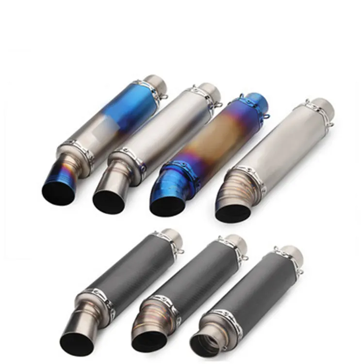 Factory direct sale 2021 exhaust stainless straight for sale cbr300cb500rx Ninja 350r25 / R3 k8k9l12 Motorcycle exhaust pipe