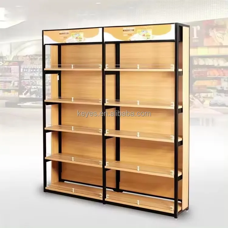 Wine Display Rack For Liquor Store Liquid Bottle Wood Display Stand Retail Supermarket Store Wine Whiskey Display Shelf Rack