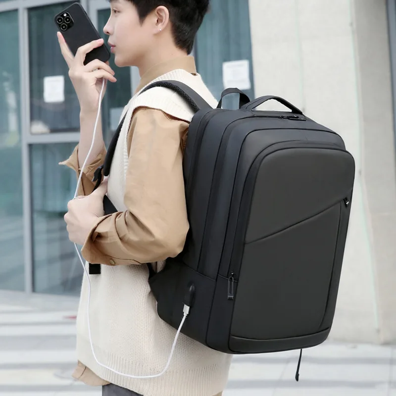 Fashion Customized Logo Business Casual Waterproof Computer Laptop Backpack Business Backpack