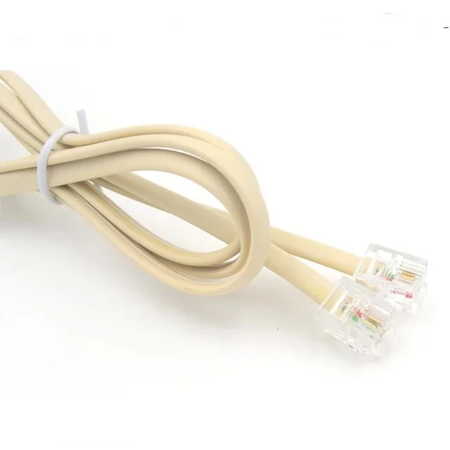 RJ11 telephone cable 6p2c telephone cable