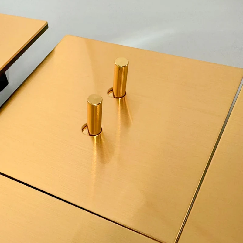 Niva stainless steel wall brass toggle light switch 2 gang 2 way UK standard luxury electric home socket 1 gang