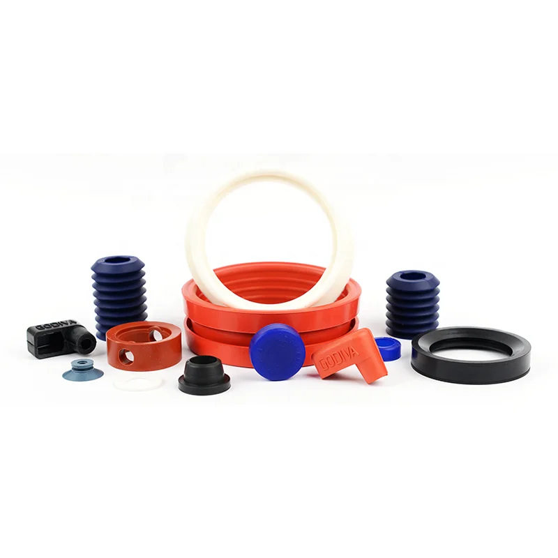 Customized Rubber Silicone EPDM NBR Oil Resistant CR FKM material rubber and its products