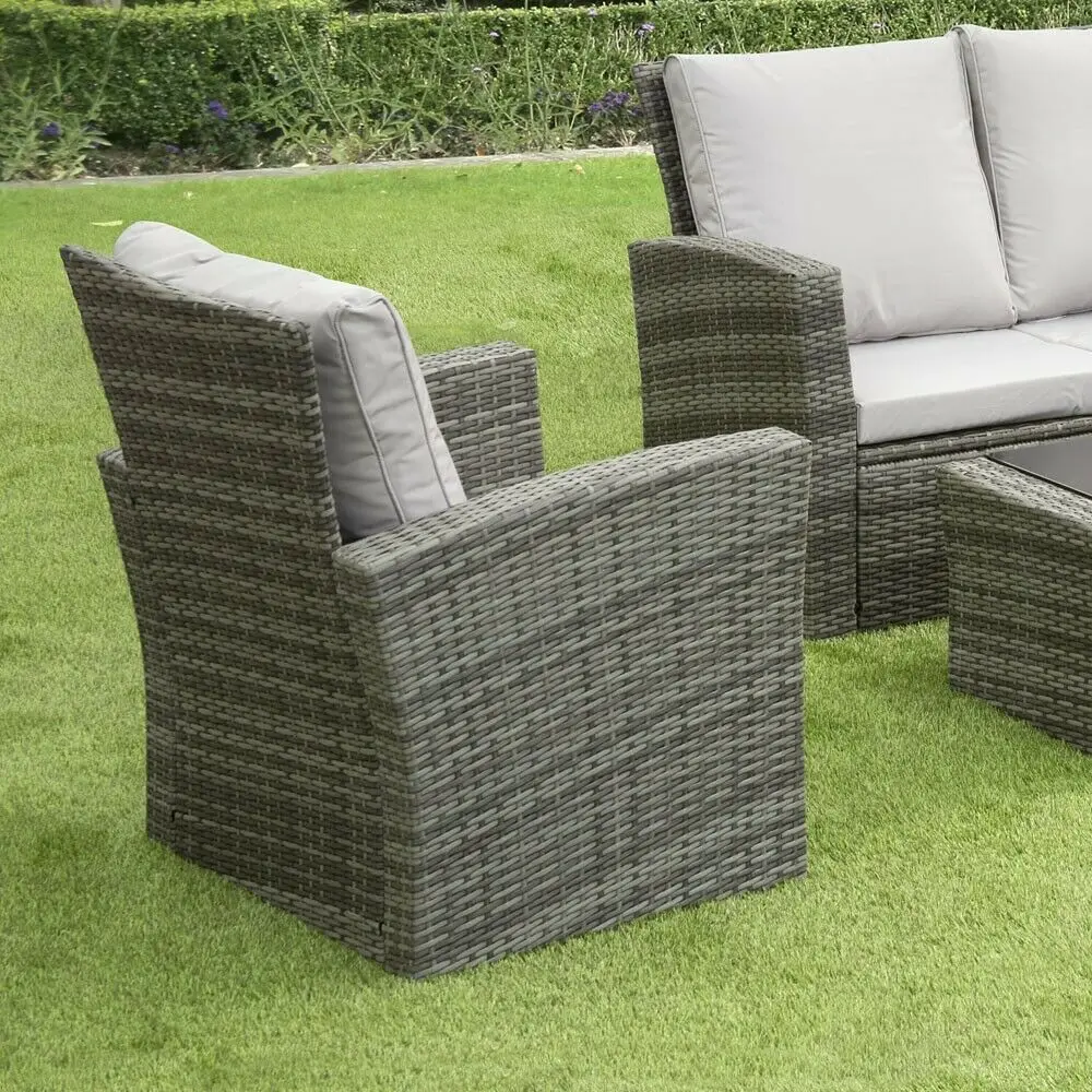 Outdoor PE Rattan Sofa Set Patio Wicker Garden Furniture Outdoor Furniture Garden Sets Plastic Resin Chair