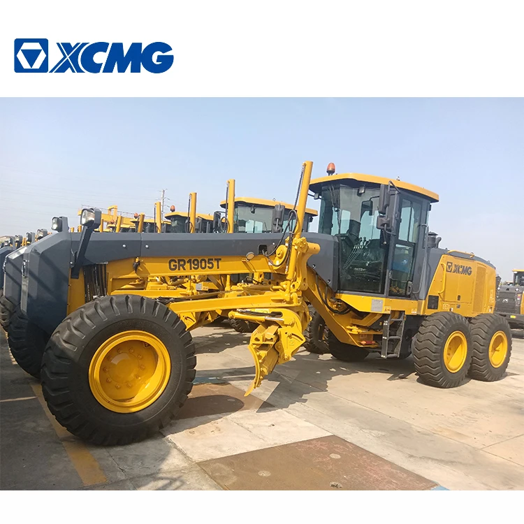 XCMG Official Road Machinery Used Motor Graders GR1905T 140KW Road Grader For Sale