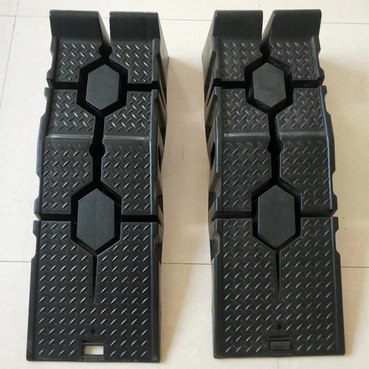 
High Quality Maintenance Plastic Truck Car Vehicle Service Lift Wheel Ramp 