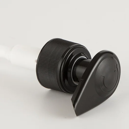 300ml Chunky round shoulder bottle with spiral pump cosmetic packaging hand sanitizer shampoo dispensed in pet empty bottle