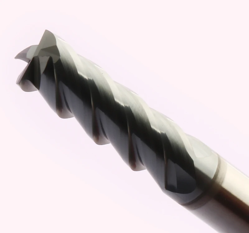 Customizable HRC60 Solid Carbide End Mills for Metal 4 Flute with Coating  Fresa Milling Cutter