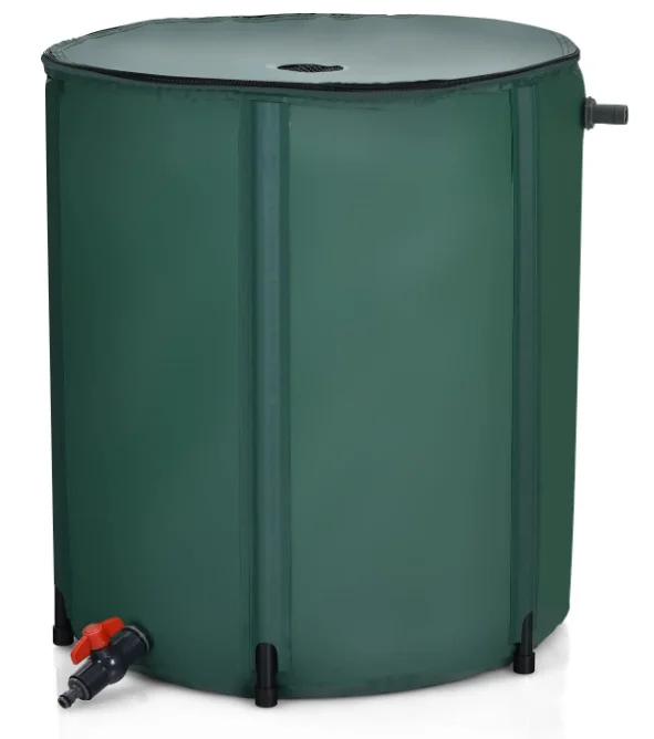 Складная бочка для дождевой воды переносная дождя пластиковый резервуар хранения