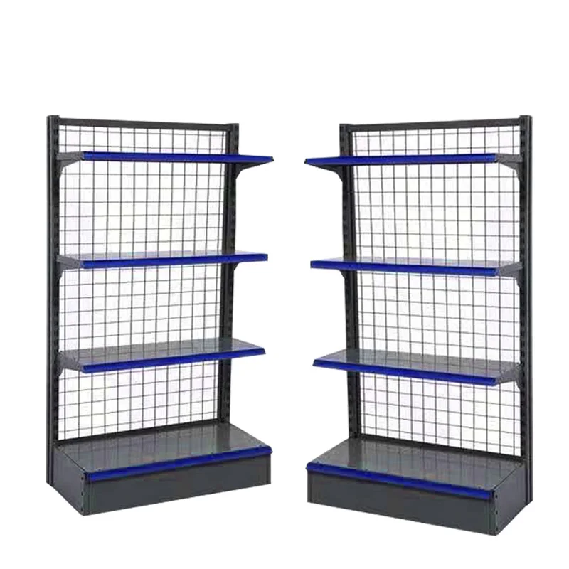 Luxury Version Of Modern Retail Store Gondola Shelves/One-Sided Hanging Basket Supermarket