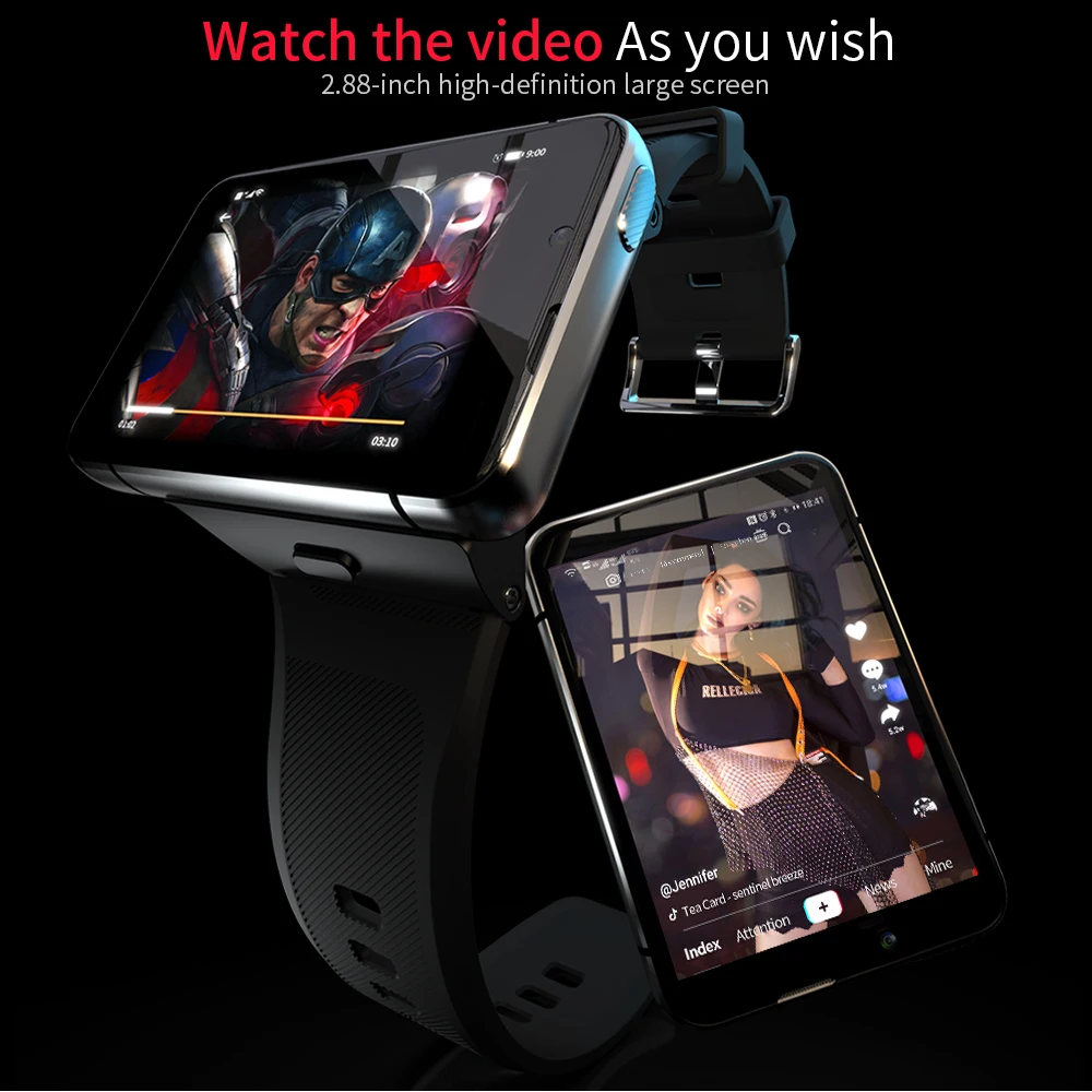 Роскошные Смарт-часы apllp Max Gps 4g Wifi часы 2 88 дюймов сенсорный экран Спортивная Двойная камера игровые для мужчин и