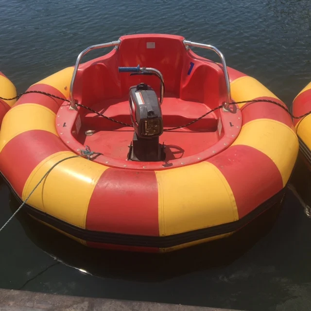 0.9mm Thick and durable PVC Inflatable Bumper boat tube Equipment Electric Bumper Boat Replacement ring for Water Amusement Park