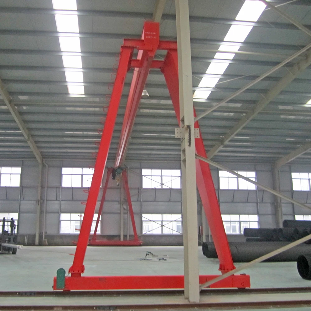 Cheap Price Middle East Weihua Rail Steel Gantry Crane Cranes