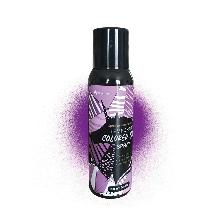 Best Selling Magic Temporary Hair Dye And Color Sprays Red Hair Spray 3oz