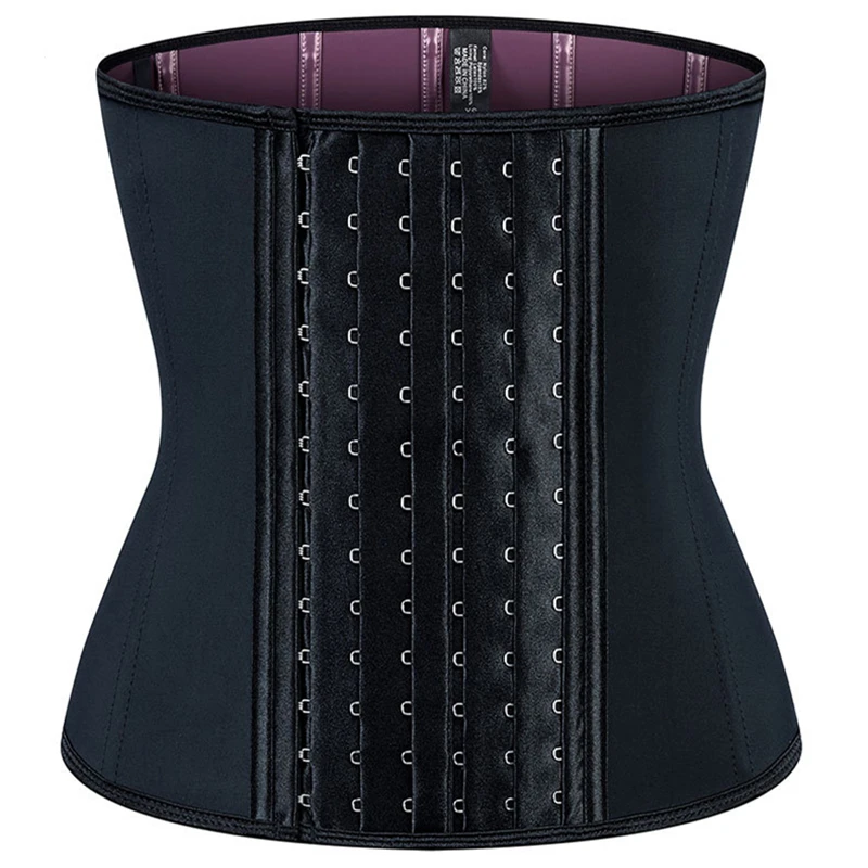 6-breasted Sweating Sports Corset Waist Tight-fitting Belly Shaping Latex Corset Waist Shaping Corset