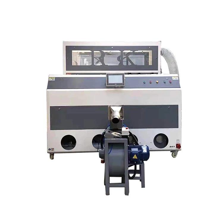 Double Port Down Pillow Comforter Feather Filling Machine For Down Jacket