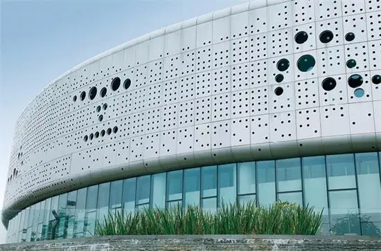 Customized Designs Perforated Aluminum Panel Plates For Facades