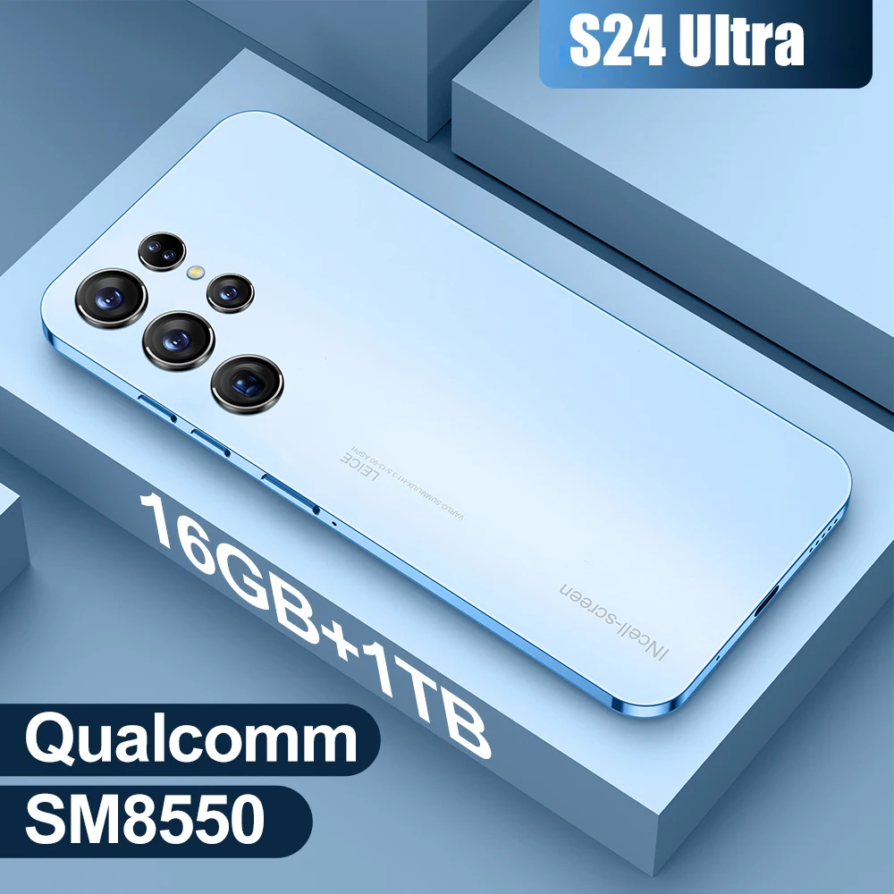 Medome Brand New Galaxay Sansumg S24 Ultra 5G Smartphone Original 16G 1TB 6.8inc Mobile Phone Android Celular Telefono Low Price