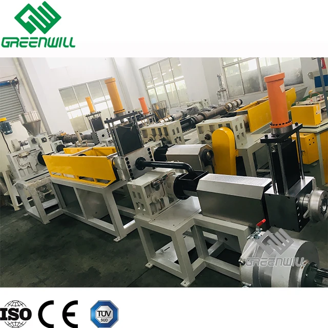 Biodegradable Plastic Granules Making Machine/Mini Lab Scale Plastic Granulator Extruder/Plastic Recycle Prices Granulator