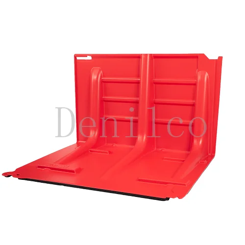 Moveable flood barrier river water-stop barrier for road