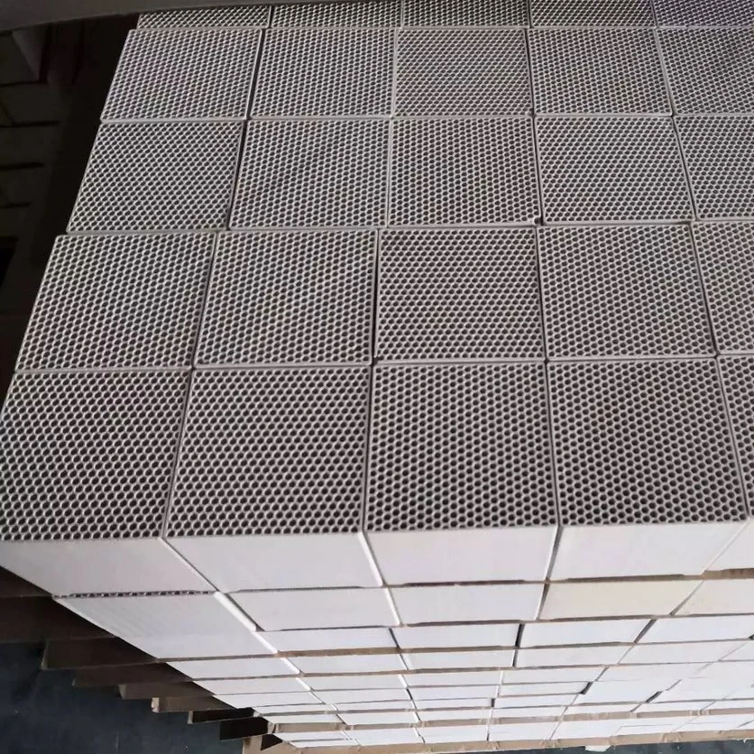 refractory infrared cordierite honeycomb ceramic plate porous gas burner customized
