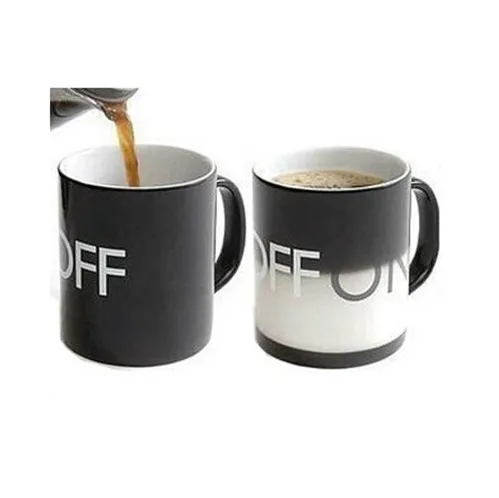 
Factory wholesale custom logo thermal transfer color changing ceramicmug magic ceramic mug thermal cup cheap mug 