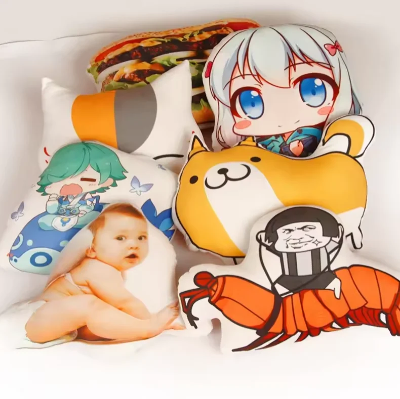 Подушка декоративная индивидуальная аниме-подушки