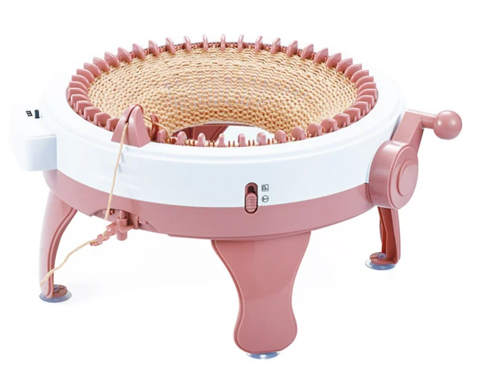 Round Multi-color and Various Styles ABS Plastic Hand-woven Knitting Machine for Kids
