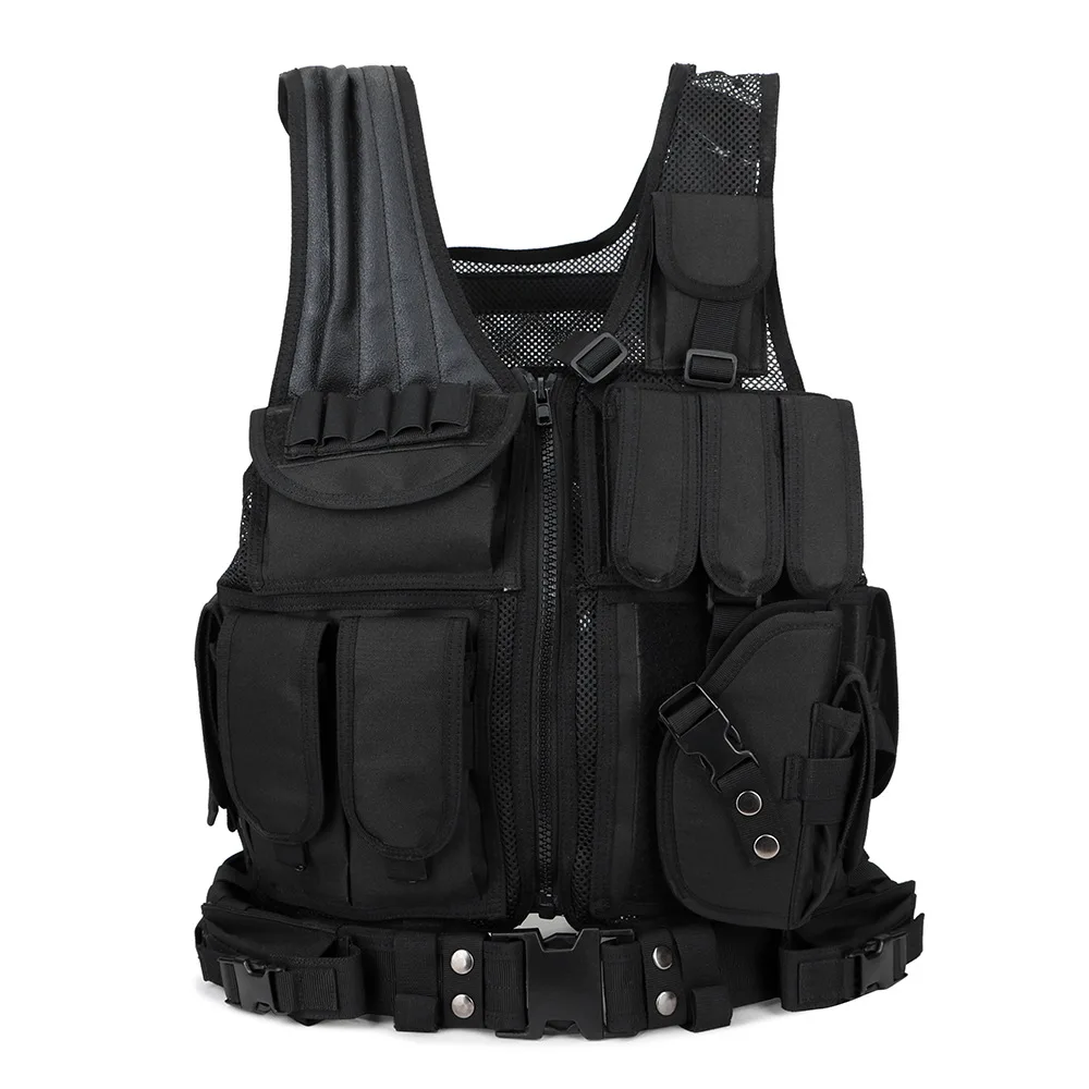 New Trend Outdoor Training Vest Low Price Modular Plate Carrier Vest Multi-purpose Mesh Tactical Vest