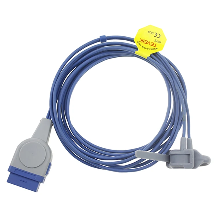 adult finger clip oxygen saturation level meter monitor cable for GE Marquette Dash2000 11pin