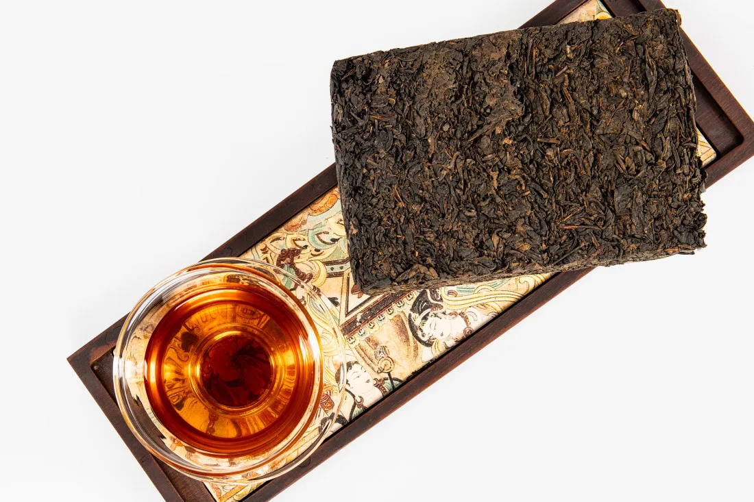 Hot Shaanxi official tea slimming tea detoxification tea selected natural raw materials healthy drink
