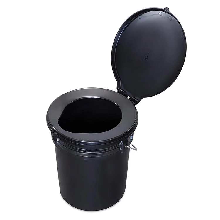 Garge bin folding chair toilet bucket seat lid 5 gallon With Good Quality