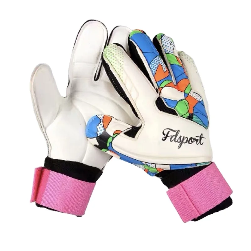 
Manufacturers wholesale direct goalkeeper gloves professional belt finger football goalkeeper gloves 