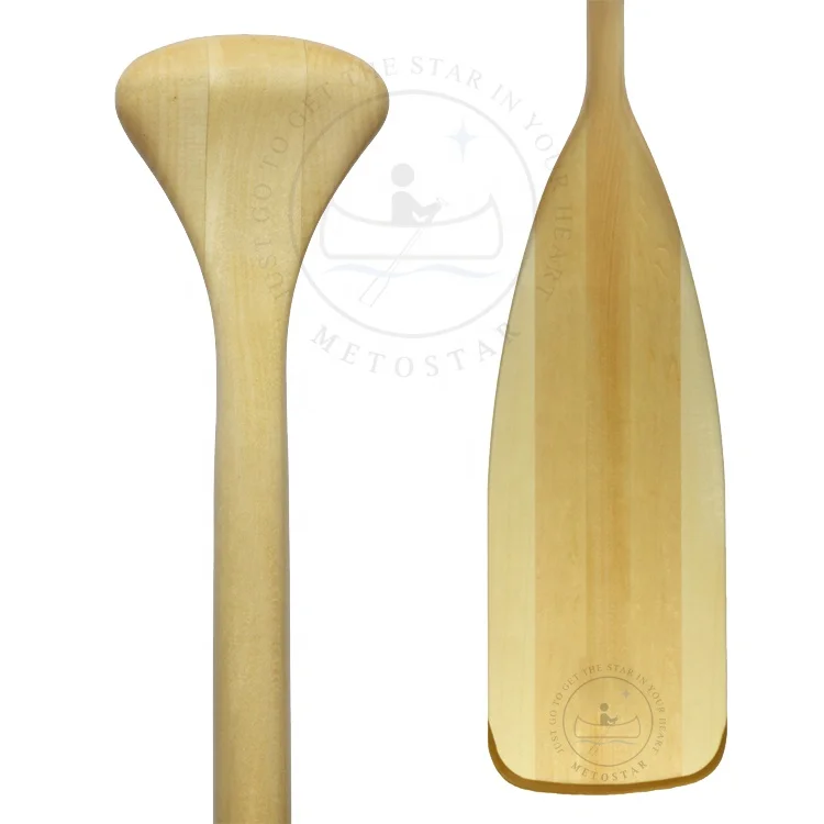 Vintage watercraft wood fishing boat/canoe paddle for cedar wooden boating