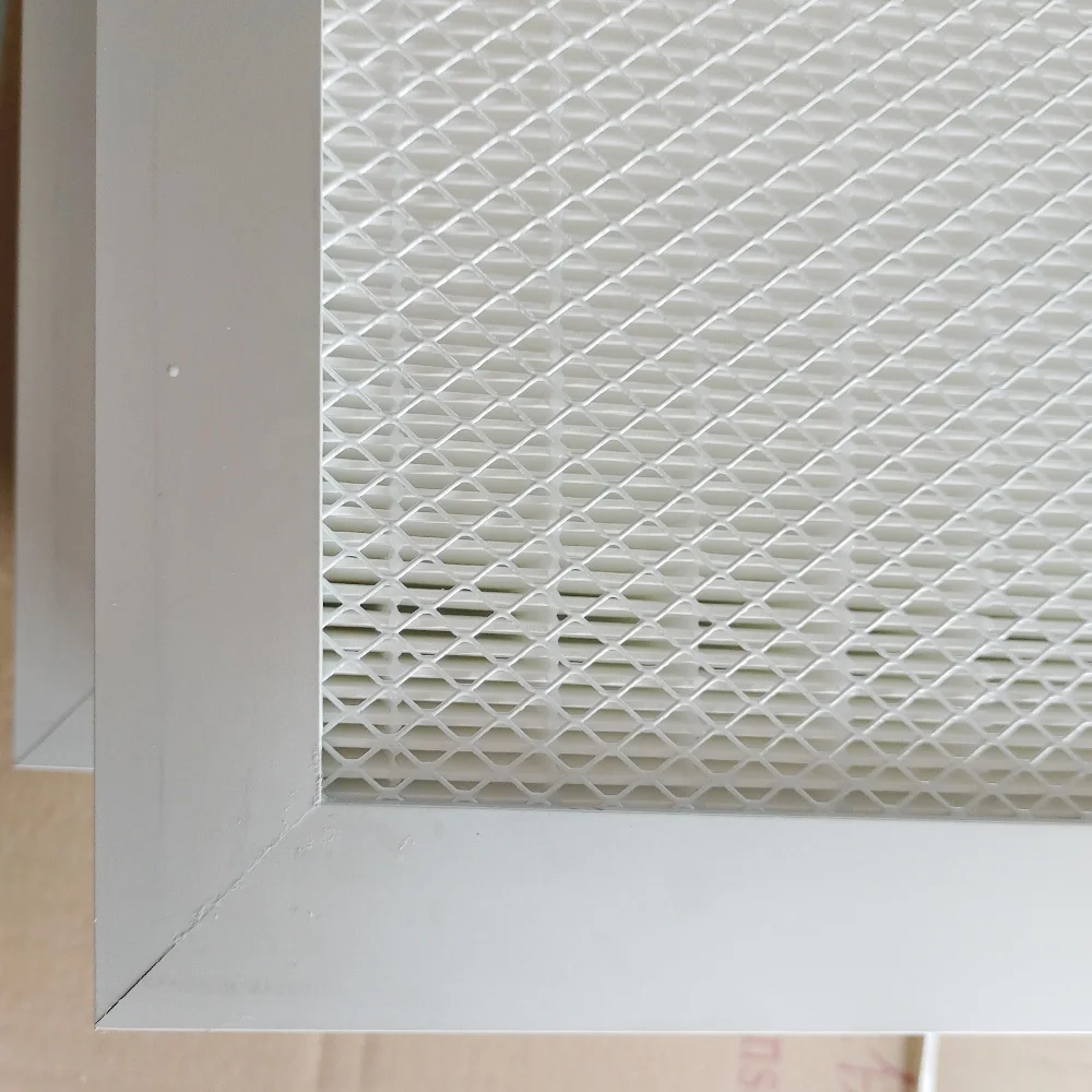 Large Laminar Flow Hood Pleated H13 HEPA Filter H14 For Mushroom hepa flow laminar FFU 0.3 Micron 99.99% Clean Room