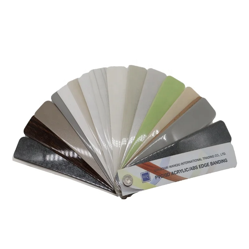 Top Quality Manufacture 19-80mm Width White PVC Edge Banding Strip Edge Band For Edge Banding Machine