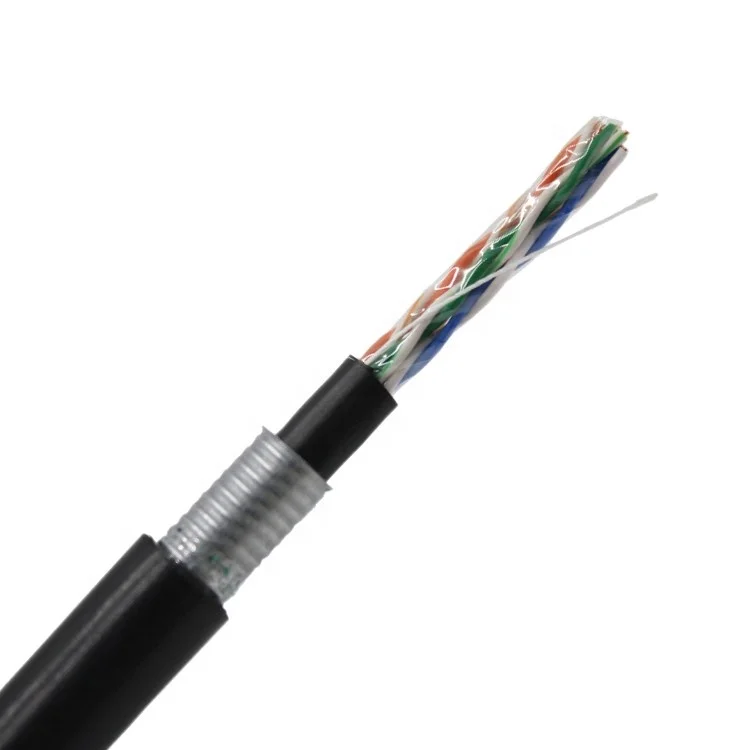 CAT5E бронированный сетевой LAN ETHERNET-Кабель Чистая медь 305 м POE CATV CCTV