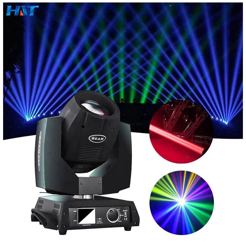 HAT 230w lyre led moving head lighting driver led dmx rgbw constant current 230 most popular led stage lights dj equipment dmx