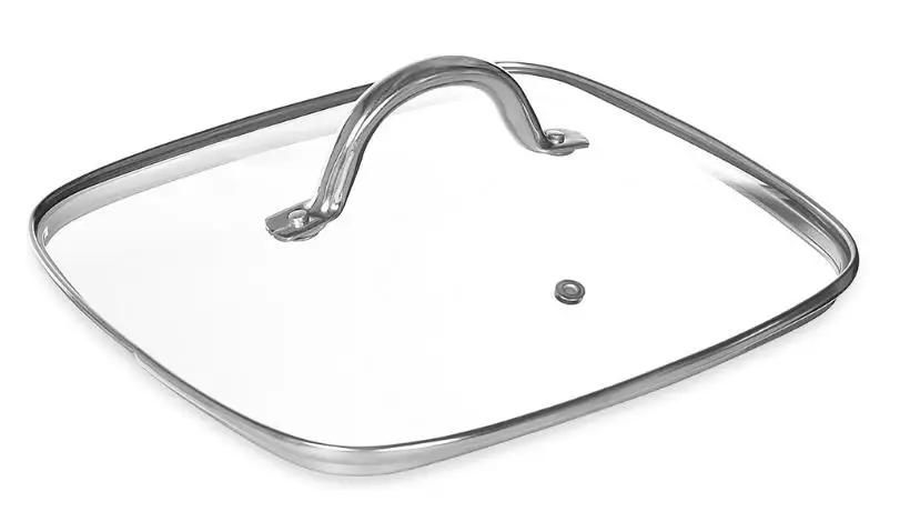 Aluminum Non-Stick Square Copper Deep Fry Pan With Ceramic Coating