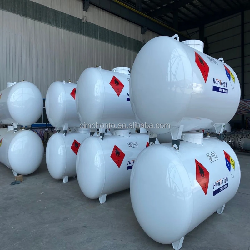 Бытовой мини-резервуар для хранения сжиженного нефтяного газа