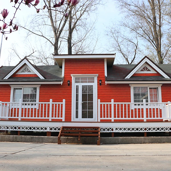 2020 Hot Selling New Design Structure House Trailer Home Prefab Wooden House for Living Cheap Mobile Villa Trailer House